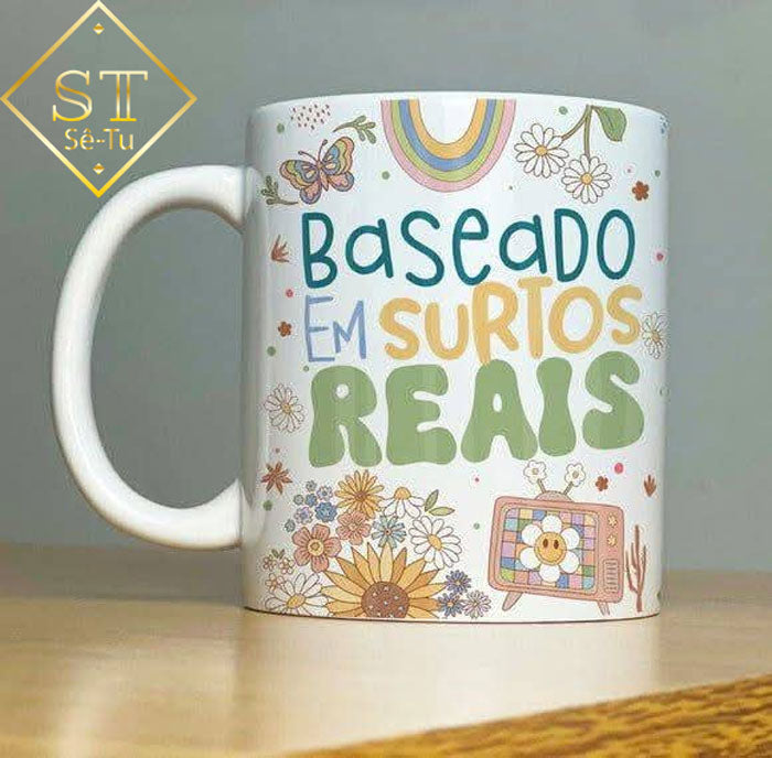 Taza basada en brotes reales
